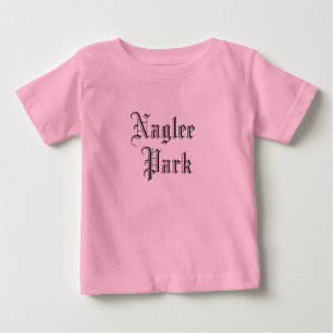 T-shirt Pour Bébé Naglee Park, un quartier de san Jose, laissez-le