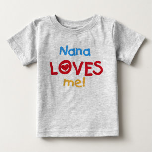 T-shirt Pour Bébé Nana M'Aime