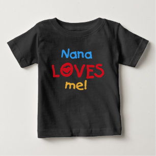 T-shirt Pour Bébé Nana M'Aime