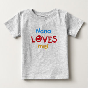 T-shirt Pour Bébé Nana M'Aime