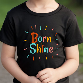 T-shirt Pour Bébé Né à Shine - T-shirt bébé | DP7Art