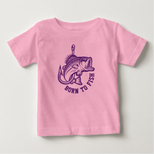 T-shirt Pour Bébé Né au poisson