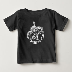 T-shirt Pour Bébé Né au poisson