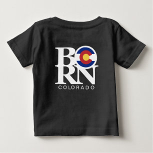 T-shirt Pour Bébé NÉ Colorado Tee - shirt foncé