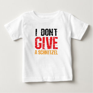 T-shirt Pour Bébé Ne Donnez Pas De Schnitzel Funny Oktoberfest