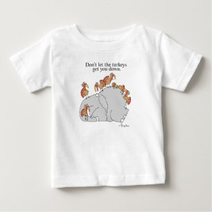 T-SHIRT POUR BÉBÉ NE LAISSEZ PAS LES TURQUIE VOUS FAIRE DESCENDRE T-
