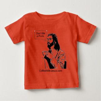 T-shirt Pour Bébé Ne sois pas un punk