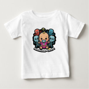 T-shirt Pour Bébé Necromancer - Niveau 1