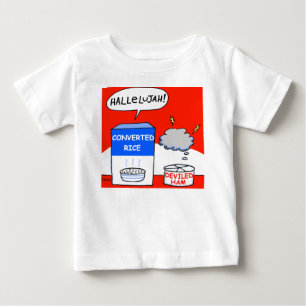 T-shirt Pour Bébé Nettoyez le bébé chrétien évangélique drôle