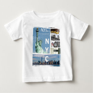T-shirt Pour Bébé New York City Nyc