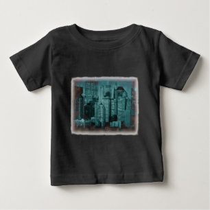 T-shirt Pour Bébé New York - Effet photo endommagé