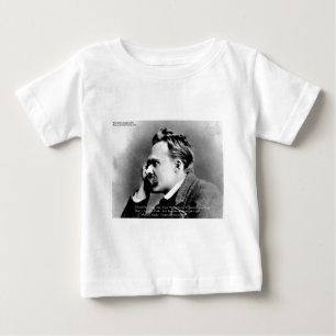 T-shirt Pour Bébé Nietzsche "Fierté Vs Mémoire" Citation de Sagesse 