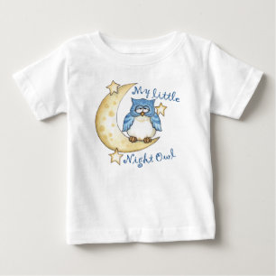 T-shirt Pour Bébé Night Owl
