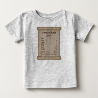 T-shirt Pour Bébé Niveau humain 1 Barre