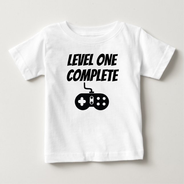 T-shirt Pour Bébé Niveau un complet (Devant)