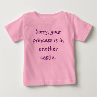T-shirt Pour Bébé No Princess Baby Tee