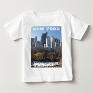 T-SHIRT POUR BÉBÉ NOËL À NEW YORK