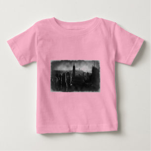 T-shirt Pour Bébé Noir et blanc New York City