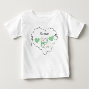 T-shirt Pour Bébé Nom du joli petit hamster Smart