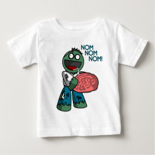 T-shirt Pour Bébé Nom Nom Nom !