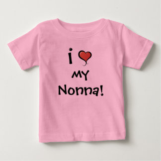 T-shirt Pour Bébé Nonna Love