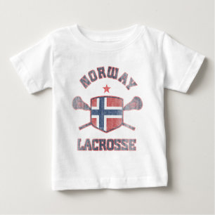 T-shirt Pour Bébé Norvège-Cru