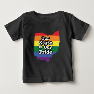 T-shirt Pour Bébé Notre État de notre fierté  Ohio