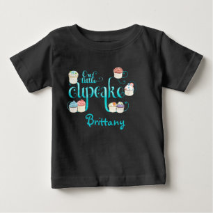 T-shirt Pour Bébé Notre 'Lil Cupcake, Cupcake bébé personnalisé