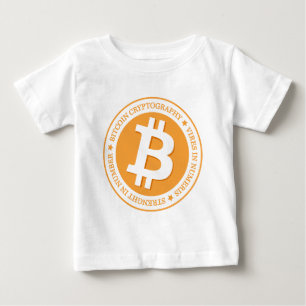 T-shirt Pour Bébé Notre type 06 de logo de Bitcoin