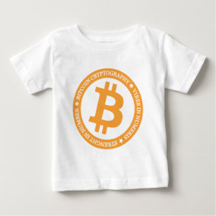 T-shirt Pour Bébé Notre type 07 de logo de Bitcoin