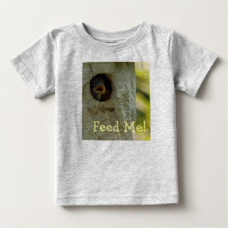 T-shirt Pour Bébé Nourrir moi Baby Creeper