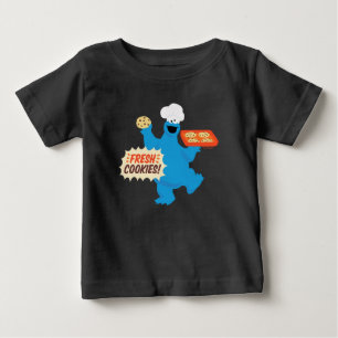 T-shirt Pour Bébé Nous sommes des gourmands Cookies frais !