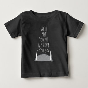 T-shirt Pour Bébé Nous vous mangerons, nous vous aimons tant !