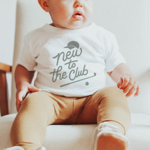 T-shirt Pour Bébé Nouveau au golf du Club