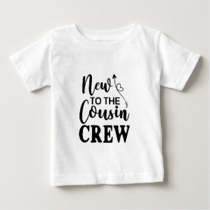 T-shirt Pour Bébé Nouveau dans l'équipe des cousins
