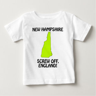T-shirt Pour Bébé Nouveau Hampshire - Allez vous faire voir, Anglete