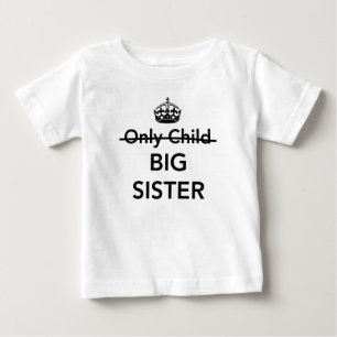 T-shirt Pour Bébé Nouvelle Grande Soeur