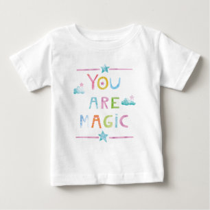 T-shirt Pour Bébé Nuages magiques Vous êtes magique