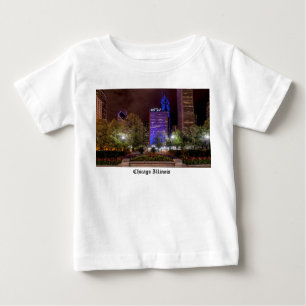 T-shirt Pour Bébé Nuit de printemps du Millennium Park
