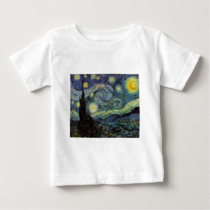 T-shirt Pour Bébé Nuit étoilée - van Gogh