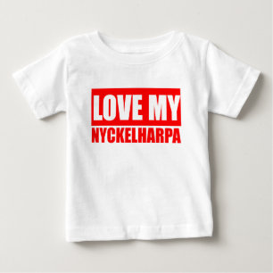 T-shirt Pour Bébé Nyckelharpa drôle