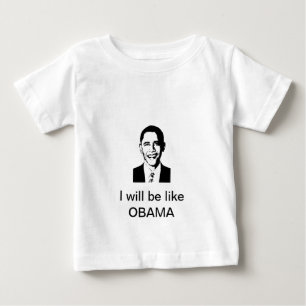 T-shirt Pour Bébé Obama