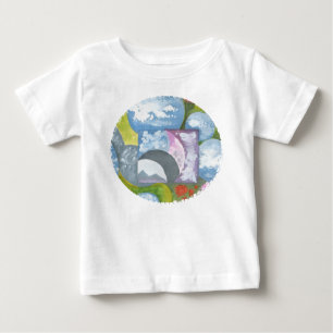 T-shirt Pour Bébé Observance Folk Art par AnyaC