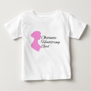 T-shirt Pour Bébé Obstiner Headstrong Girl Tu-tu One Piece
