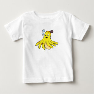 T-shirt Pour Bébé Octopus