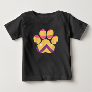 T-shirt Pour Bébé Oeuf coloré Paw de Pâques Drôle Chien Amoureux de 