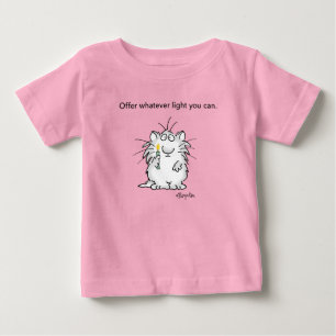 T-shirt Pour Bébé OFFER WHATEVER LIGHT YOU CAN par Sandra Boynton