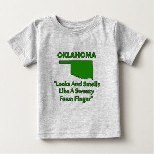 T-shirt Pour Bébé Oklahoma - ressemble et sent comme un doigt de mou