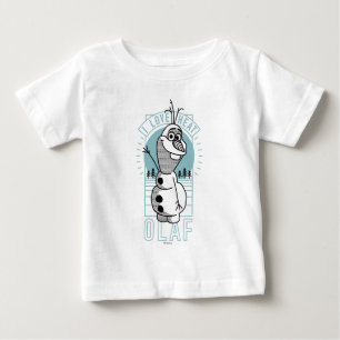 T-shirt Pour Bébé Olaf J'aime la chaleur
