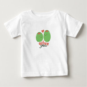 T-shirt Pour Bébé Olive You